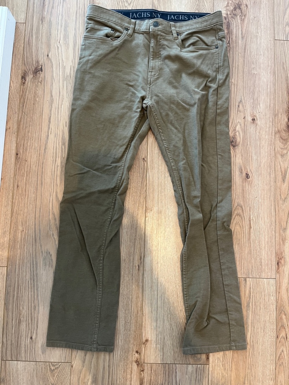 Jachs NY Flexible Jean Straight-Leg Pants